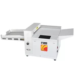 종이접는기계 자동 오시기 점선 접지기 압흔기 전단지 데모