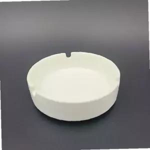 업소용 원형 도자기 재떨이 흰색