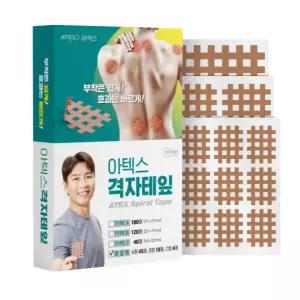 아텍스 격자테잎 혼합 A형45매 B형18매 C형4매 총67매입 격자테이프 근육 스포츠 테이핑