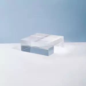 다용도받침 투명정사각받침 투명아크릴 아크릴큐브 (WFKDGGG)
