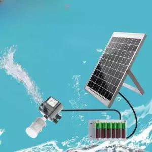 태양광 펌프 연못 분수 양수기 유량 정원 양수기 모터