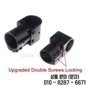 16/20/25/30/40mm 알루미늄 티 조인트 탄소 섬유 튜브 클립 연결 클램프 파이프 RC UAV 드론 랜딩 기어 Qua