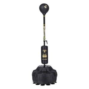 성인용 펀치백 복싱바 실내 뮤직복싱기계 텀블러 홈펀치 연습 블랙앤골드 복싱 회피 스핀킥