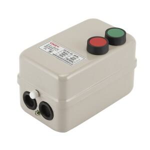 모터 시동 스위치 QCX5-22 220V 380V 24V 36V 110V AC 접촉기 3 상 마그네틱 스타터 4KW 두께 은 18A