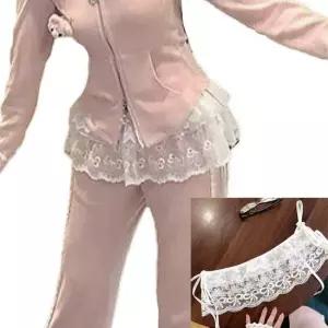 레이스스커트 여자 힙커버 레이스 랩업 치마 이너스커트