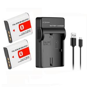 1400mAh NP-BG1 NP 배터리 + 충전기 소니 DSC-W100 H9 H10