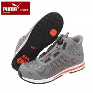 푸마 PM-62D 다이얼 안전화 경량 발편한 논슬립 작업화 건설화 현장화 다목적화 