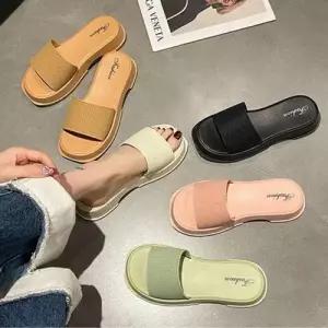 DS 코지 0240 통굽슬리퍼 라탄슬리퍼 샌들 WD81AD5