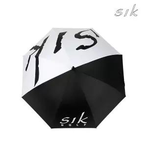시크골프 sik 골프 암막 자동우산_BLACK/WHITE