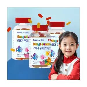 오리진 키즈 어린이 오메가 90꾸미X4개 유아 초등학생 두뇌건강 젤리