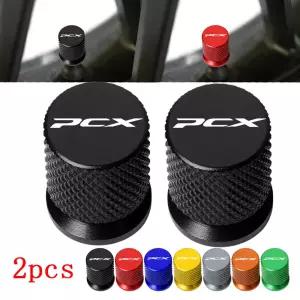 PCX125 PCX150 PCX160 PCX 125 PCX 160 150 2개입 오토바이 타이어 밸브 캡 휠 타이어 커버 CNC 알루미늄