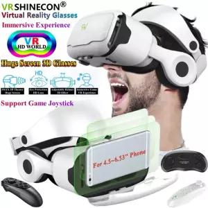 G02EF 가상 현실 VR 안경 IMAX HD 3D 안경 IOS 안드로이드 용 Google Cardboard Box 스테레오 VR 헤드셋 게