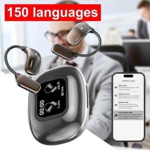 면 面 커뮤니케이션 스마트 AI 언어 번역기 이어폰 회의 녹음 무선 블루투스 기기