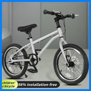 6-12세 이상 청소년을 위한 20인치 벨트 구동 어린이 산악 자전거 - 야외 활동을 위한 내구성이 뛰어난 어