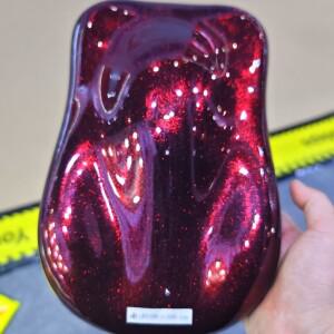 DIY 자동차 바디 페인팅 GBS300에 대한 슈퍼 파인 용제 저항 캔디 페인트 금속 플레이크 반짝이 가루