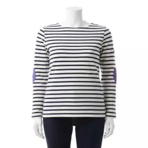 [세인트제임스]SAINT JAMES Vaujany Elbow Patch - EcruMarineViolet 8649-O 보쟈니 엘보 패치 853213