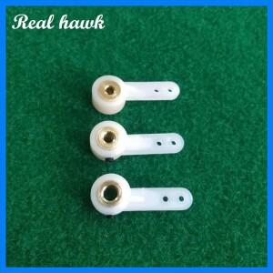 4 개/몫 직경 2.1/2.6/3.1/4.1mm 방향타 암 랜딩 기어 스티어링 암 RC 비행기 부품 용 DIY 액세서리