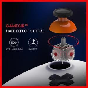 GameSir T4 Nova Lite 무선 스위치 컨트롤러 Nintendo Switch iPhone Android Phone PC 용 홀 효과가있는 B