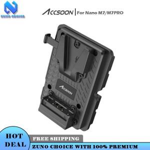 ACCSOON M7proNP-F에서 V-포트 배터리 클립 플레이트로