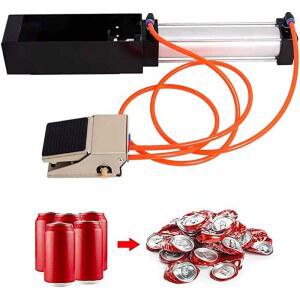 압축기 자동 깡통 분리수거 대량 맥주캔 압착 프레스 크러셔