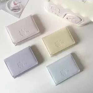 명함지갑 파스텔 곰돌이 카드수납 여자 지갑