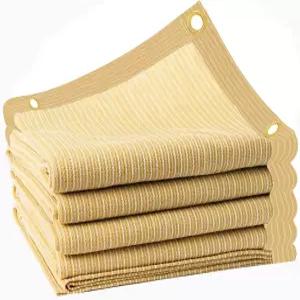 미헨 야외 데크 뒷마당 파티오 가든 셰이드 패브릭 프라이버시 스크린 퍼골라 커버 캐노피 베이지 90