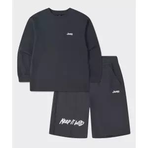 지프 JEEP JEEPKIDS 헤리티지 싱글 셋업_DG KR5TSU081DG_KR5TPU981DG 650675