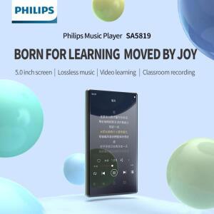 필립스호환 오리지널 블루투스 와이파이 대형 스크린, 녹음 기능, FM 라디오, 음악 재생, MP3, MP4 플레이