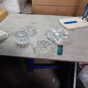 1970년대 일본 빈티지 유리 재떨이 일괄