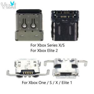 1pc 마이크로 USB  타입C 충전 도크 소켓 플러그 XBOX 호환 호환 One 시리즈 X S Elite 1 2 컨트롤러 호환