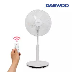 대우 14인치 발터치 리모컨 선풍기 3단 타이머 길이조절 DEF-CT140E