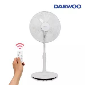 대우 14인치 발터치 리모컨 선풍기 3단 타이머 길이조절 DEF-CT140E