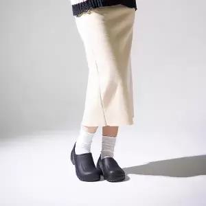 겨울 방한화 보아털 클로그 겨울슬리퍼 초경량 실내외겸용 미끄럼방지 방수 조리화 주방화 주방안전화