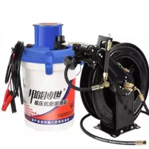 구리스 펌프 주입기 전동 오일 탱크 주입 건 호스 24V