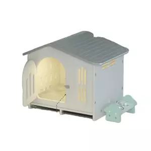 침대 조립식 강아지 고양이집 대형 캠핑 하우스 개집