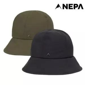 [갤러리아] 네파 공용 큐브 패딩 벙거지 방한 버킷 햇 모자 2종 1택 (7KF7444)