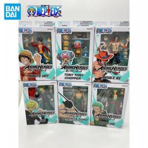 오리지널 반다이 원피스 루피 로로노아 조로 프랑키 쵸퍼 액션 피규어 애니메이션 호환 Collectible Boxed