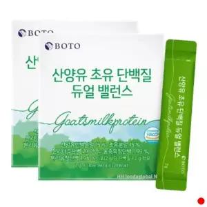 [하프클럽/기타]보뚜 산양유 초유 단백질 듀얼 밸런스 유산균 30포 X2