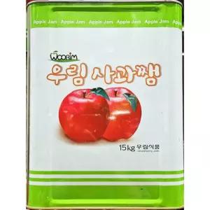 우림 사과잼 15kg 업소용 제과 제빵 토핑 과일 잼 대용량 요리