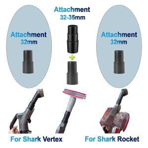 3pcs 진공 호스 어댑터 키트 감속기 변환기 2.5/1.25 인치 가정용 청소기 도구