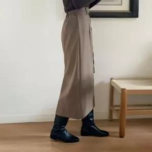 [다잇템] 여성 고무줄 울 가을겨울 롱스커트_24095187_588872