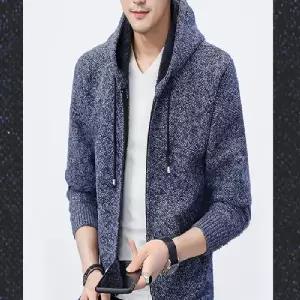 남자기모가디건 C3 두꺼운 후리스 후드집업점퍼 가디건 아웃도어 사무실 현장근무