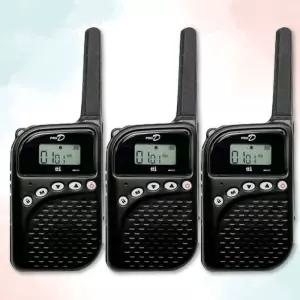 TTI 티티아이텍 PRO-D 프로디 고성능 카드형 생활무전기 (FRS-507D) 3대 세트 