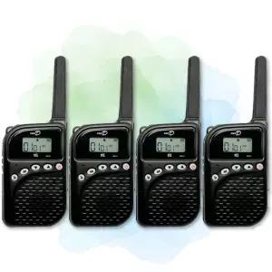 TTI 티티아이텍 PRO-D 프로디 고성능 카드형 생활무전기 (FRS-507D) 4대 세트 