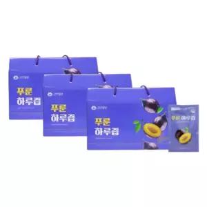 푸룬주스 건자두 농축액 푸른쥬스 70ml 30포 2+1박스 공복 푸룬즙 소르비톨 식이섬유