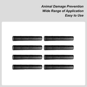 나무 줄기 보호대 8개 세트 묘목 겨울 동물용 파티오 잔디 정원 고양이용 보호 커버