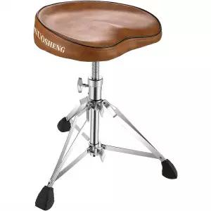 드럼의자 등받이없는스툴 타악기체어 높이조절 유압식 연습 재즈 버스킹 공연