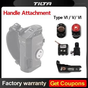 TILTA TA-AHA5-11 고급 사이드 핸들 부착 로제트 연결은 NATO 레일 ARRI 1/4 -20 나사산을 지원합니다