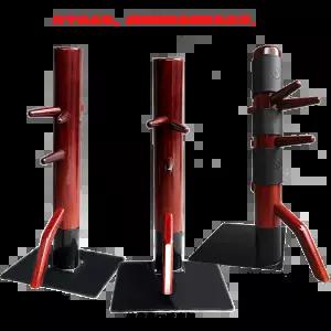 엽문 윙춘 전통 연습용 고급도장 무술 원목 목인장