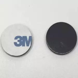 원형 20mm 고무판자석 고무자석판 스티커 고무자석